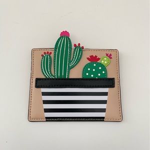 Kate Spade “Scenic Route” Cactus Card Wallet